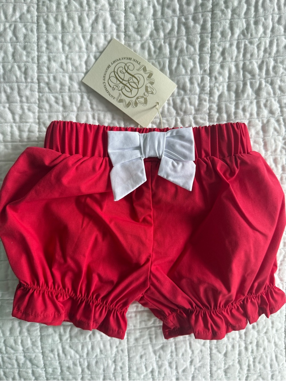 TBBC Red Natalie Knickers 12/18 NWT